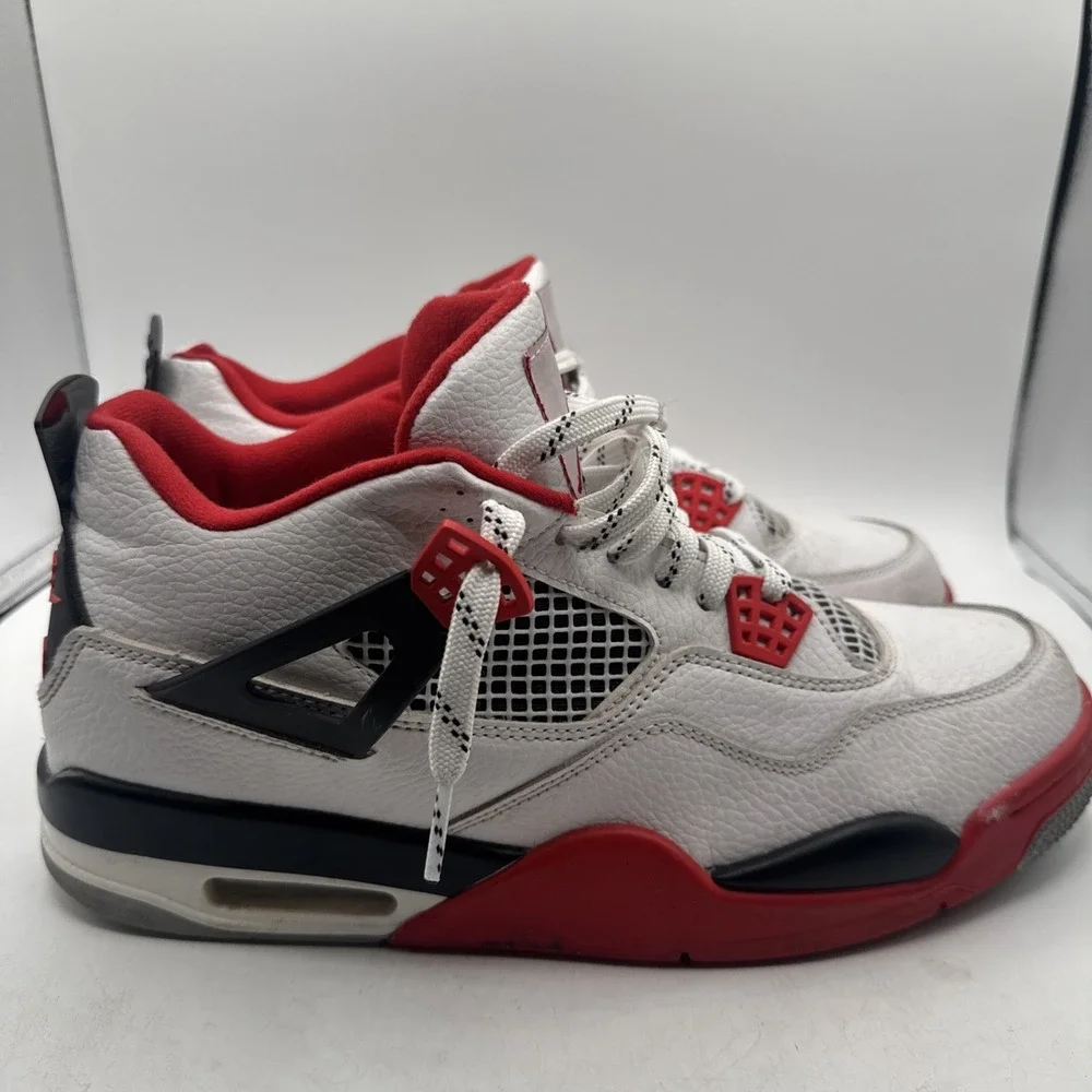 Nike Air Jordan‎ 4 Retro OG Fire Red 2020 408452-160 Men's Size 11.5